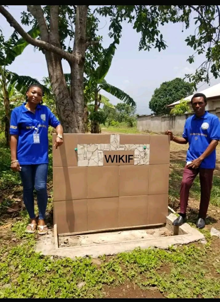 Community water tap providing clean water access