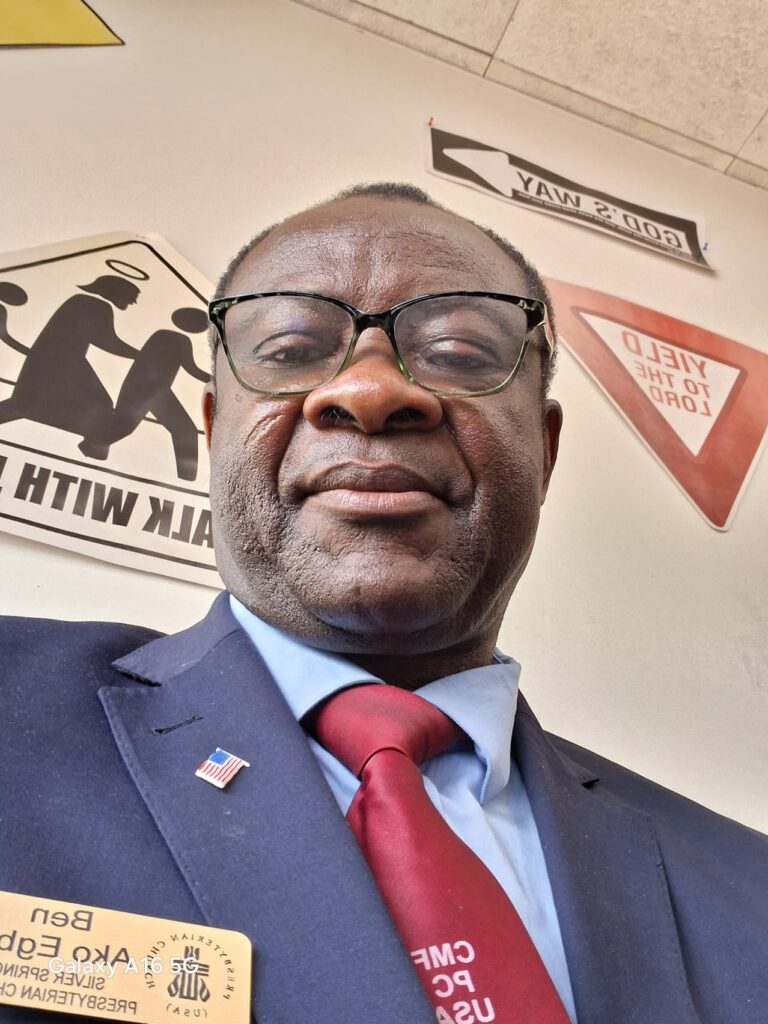 Ben Ako Egbe, Treasurer of WIKIF, Maryland, USA